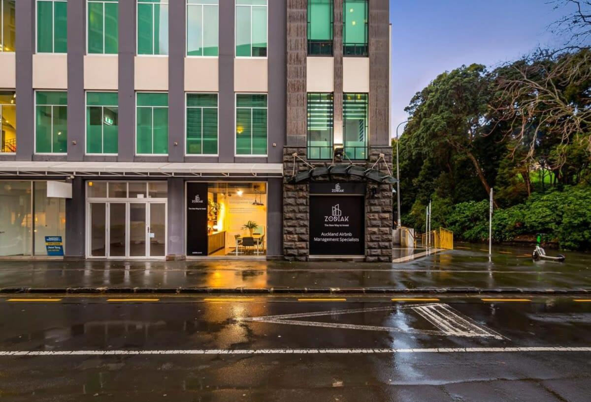Bright One Bedroom Beauty With Balcony And Unbeatable Views Auckland Ngoại thất bức ảnh